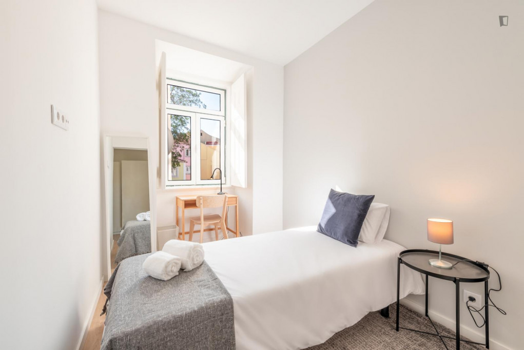 Ensuite single bedroom - Lisbonne - chambre - ImmoJeune