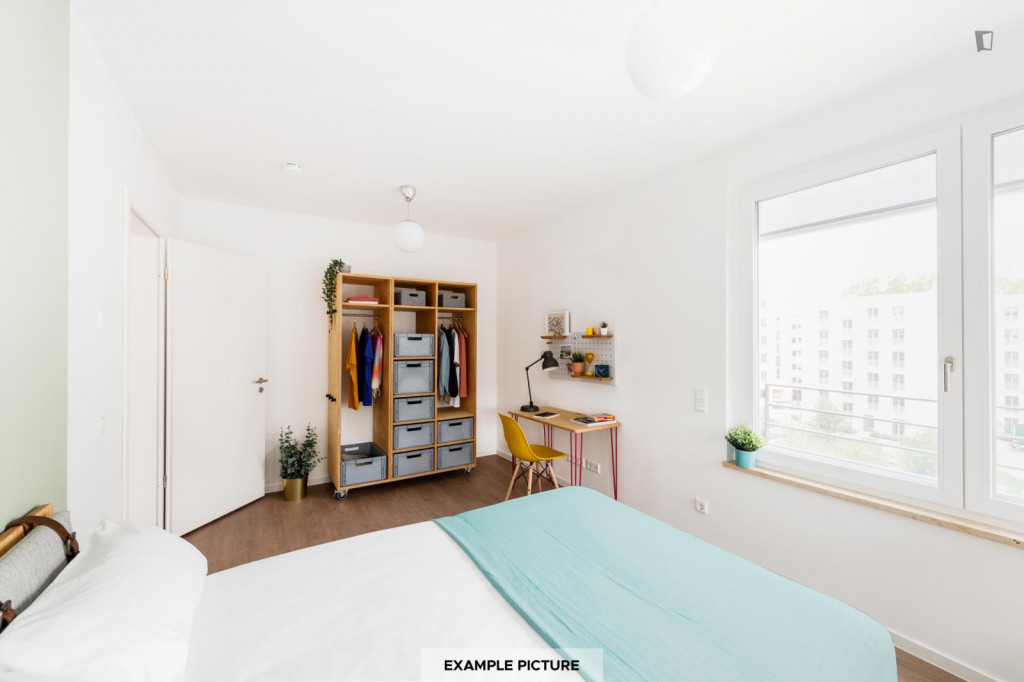 Single bedroom in a 4 bedroom apartment in Moabit - Berlin - chambre - ImmoJeune