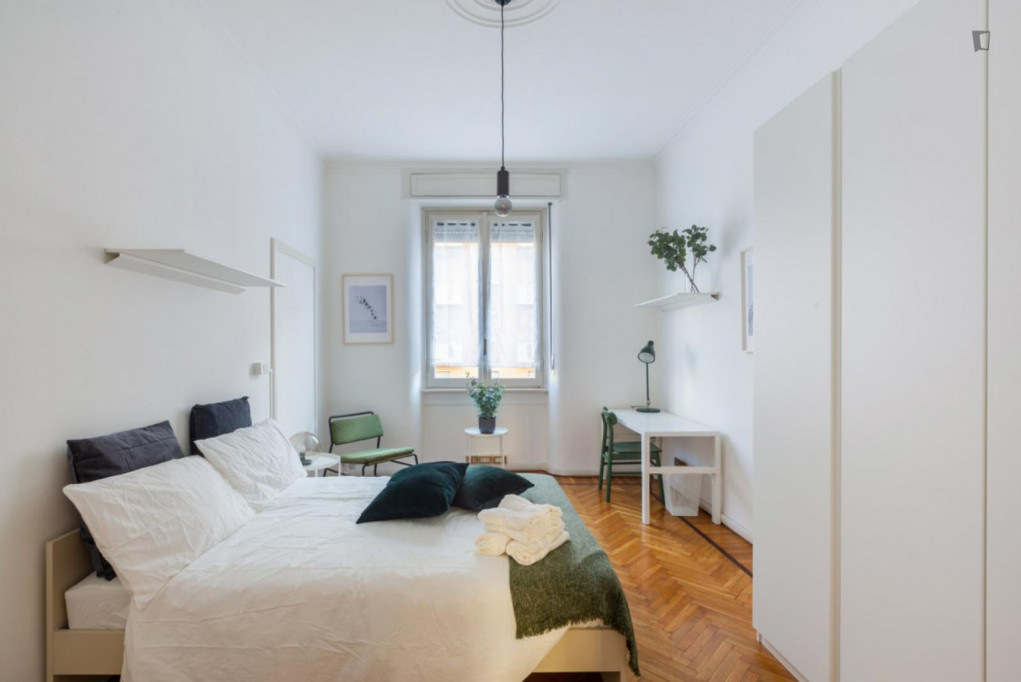 Double Bedroom in Centrale area - Milan - chambre - ImmoJeune