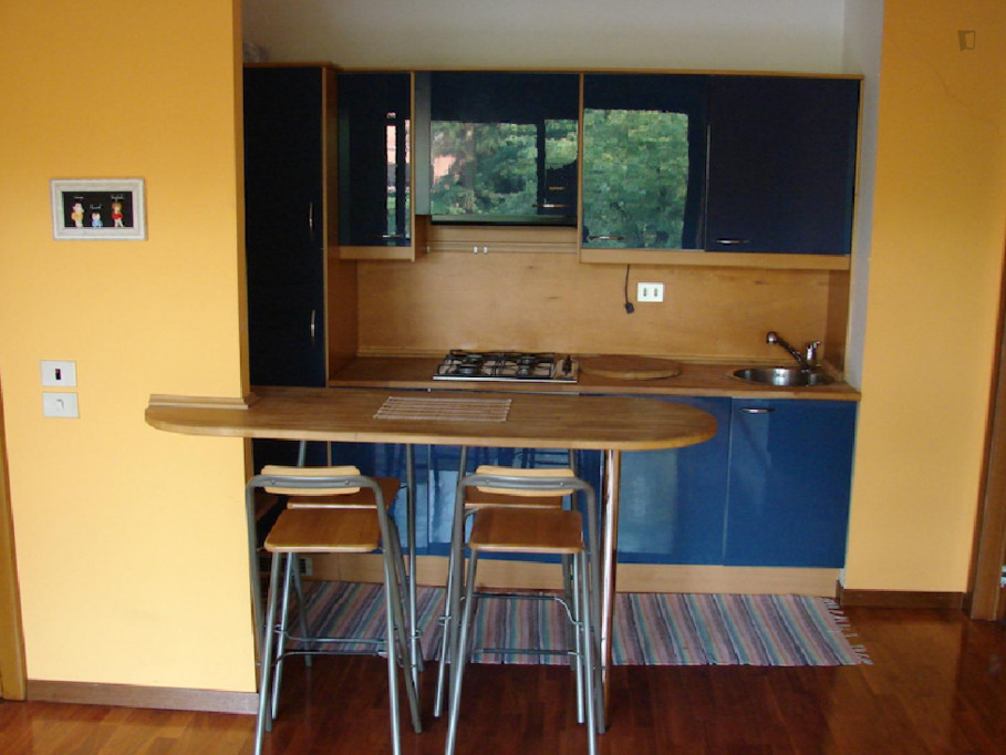 1-bedroom apartment, with outdoor area - Milan - chambre - ImmoJeune