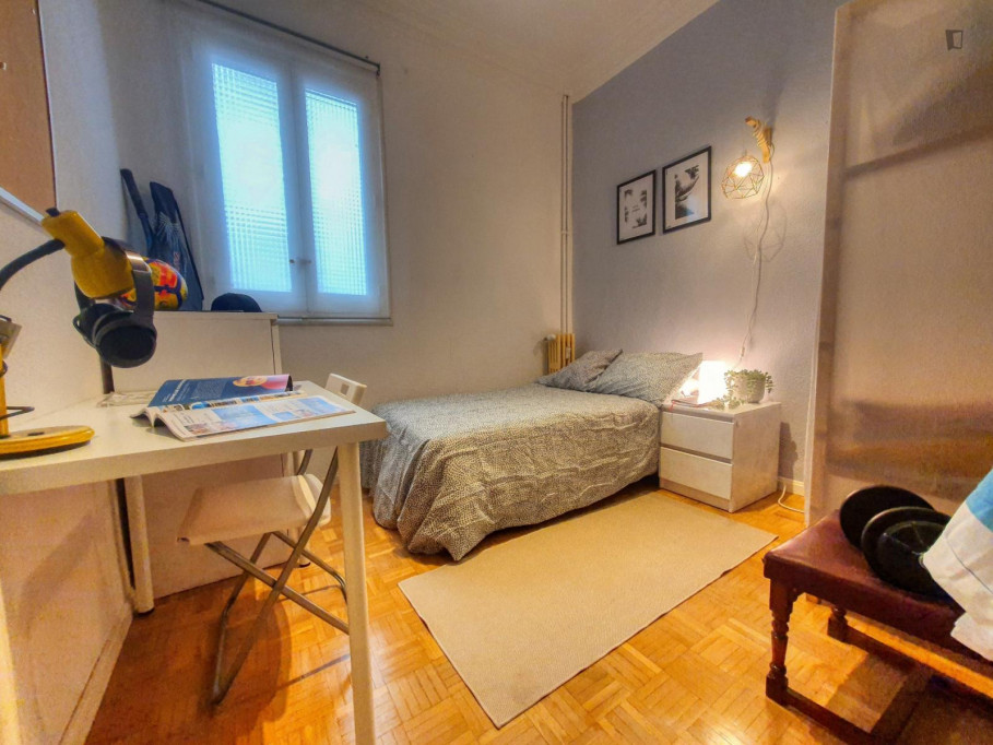 Double bedroom in a 5-bedroom apartment - Madrid - chambre - ImmoJeune
