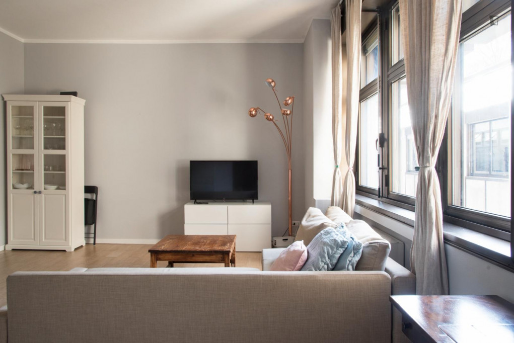 Dazzling 1 Bedroom Apartment near De Angeli metro station - Milan - chambre - ImmoJeune