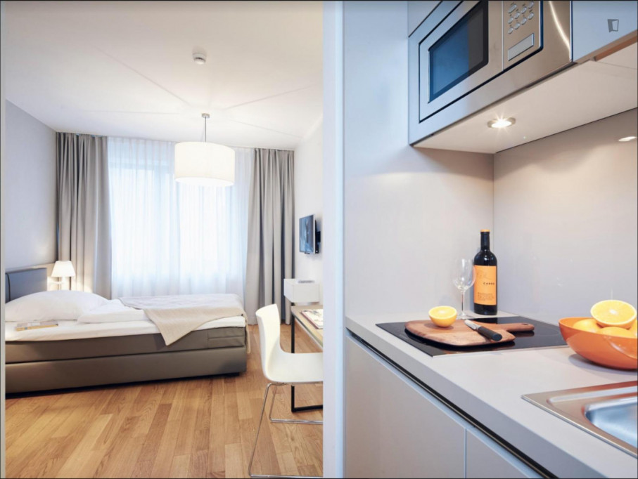Welcoming studio in a residence, in Gallus