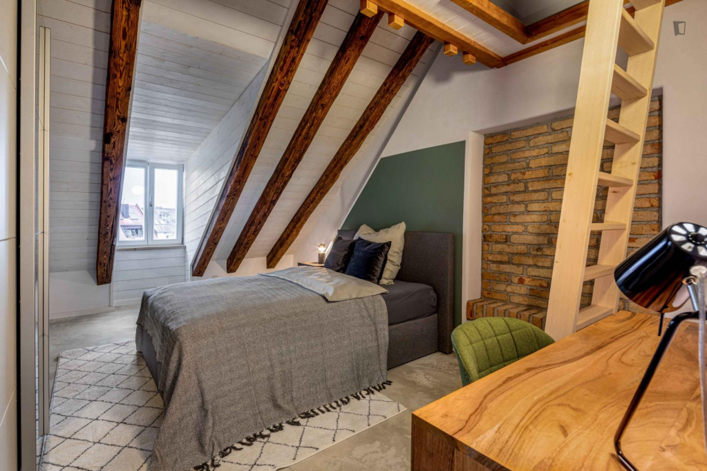 Comfortable double bedroom in Altstadt-Lehel - Munich - chambre - ImmoJeune