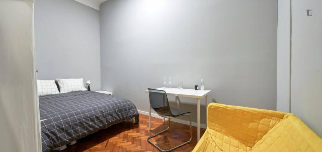 Dazzling double bedroom in Saldanha - Lisbonne - chambre - ImmoJeune