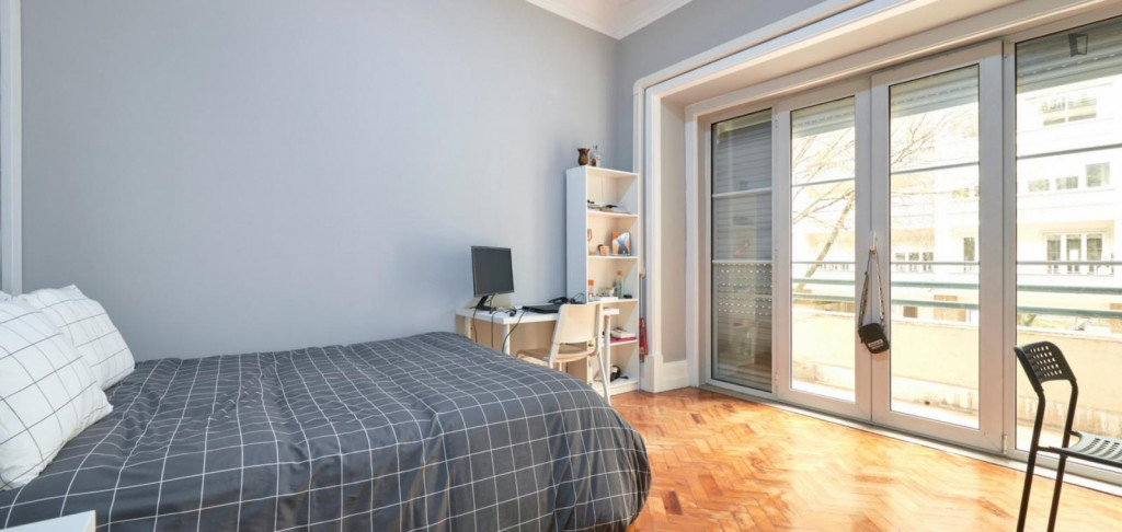 Awesome double bedroom in Saldanha - Lisbonne - chambre - ImmoJeune