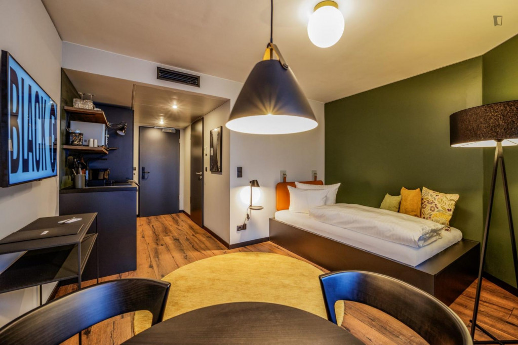 Amazing studio in a residence in Freiburg - Freiburg - chambre - ImmoJeune