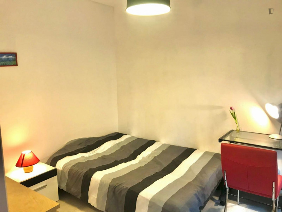 Comfortable double bedroom in Perrache