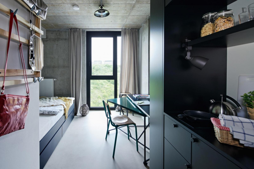 Appealing studio close to Goethe University - Frankfurt am Main - chambre - ImmoJeune