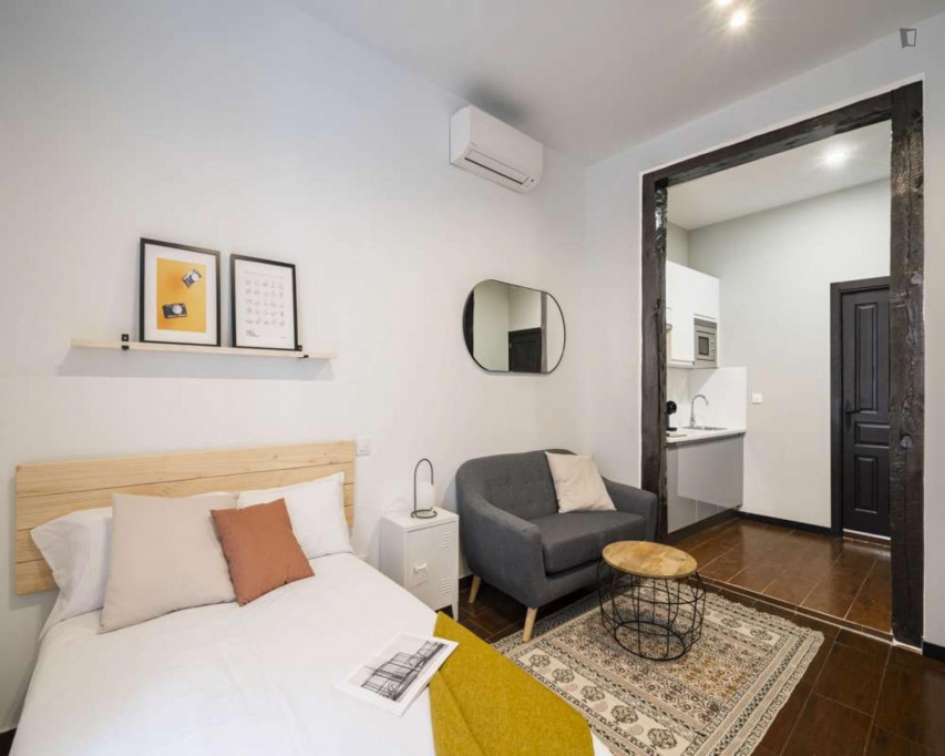 Awesome single ensuite bedroom, in a student flat in Malasaña - Madrid - chambre - ImmoJeune