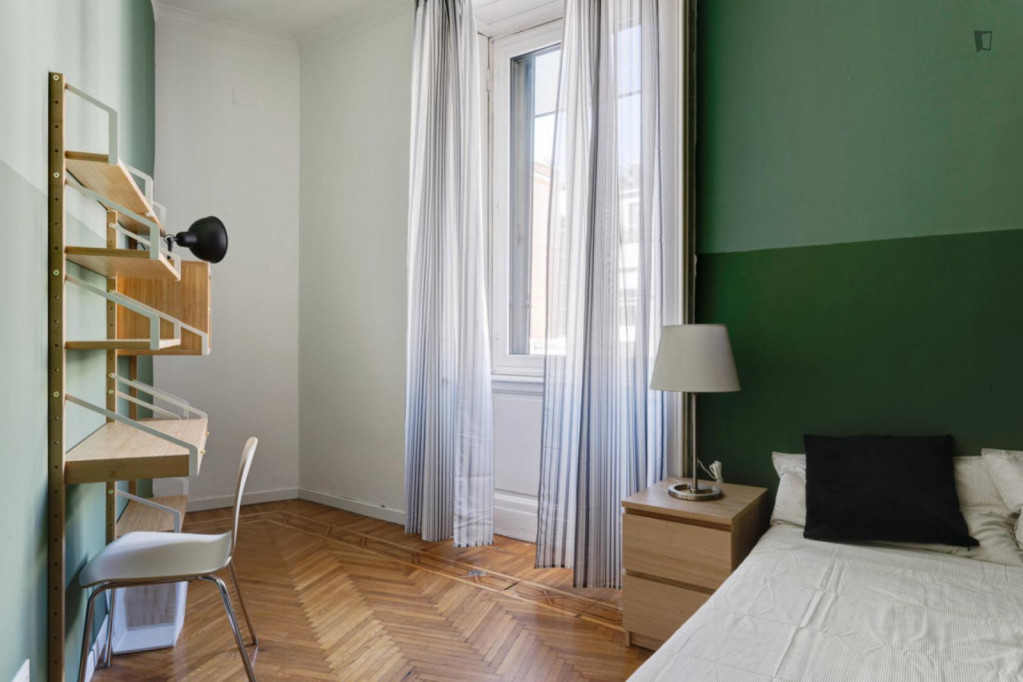 Colourful double bedroom in shared flat near Centrale - Milan - chambre - ImmoJeune