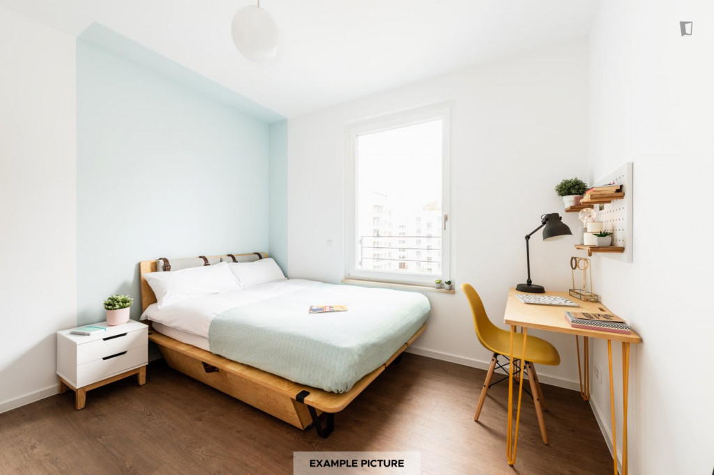 Welcoming single bedroom in Europacity - Berlin - chambre - ImmoJeune