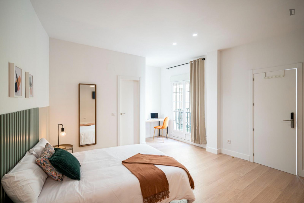 Large double ensuite bedroom in Sol - Madrid - chambre - ImmoJeune
