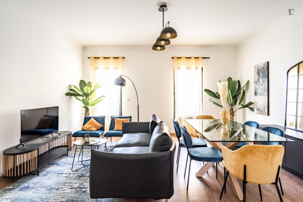 Large and bright 3-bedroom flat in Ponte de Sor - Ponte de Sor - chambre - ImmoJeune
