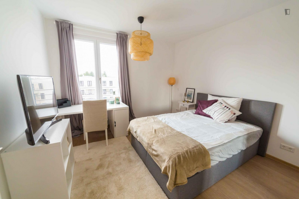 Single bedroom in a 4 bedroom apartment in Moabit - Berlin - chambre - ImmoJeune