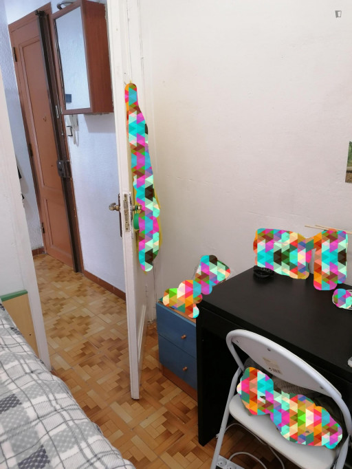 Homely single bedroom in El Congrés i Els Indians - Barcelone - chambre - ImmoJeune
