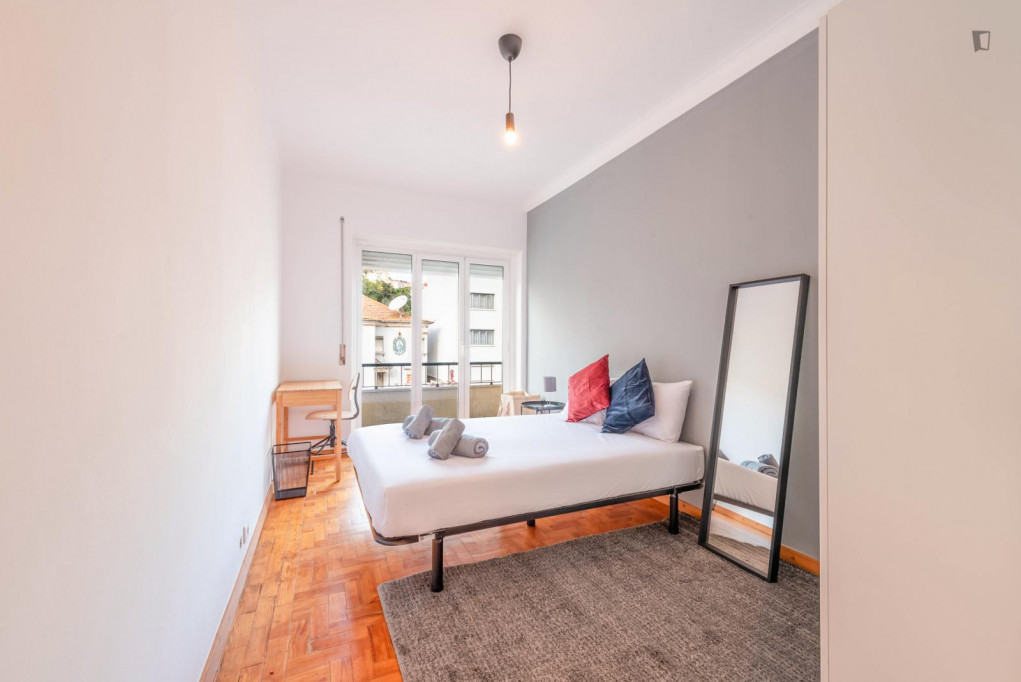 Inviting double bedroom in Telheiras - Lisbonne - chambre - ImmoJeune