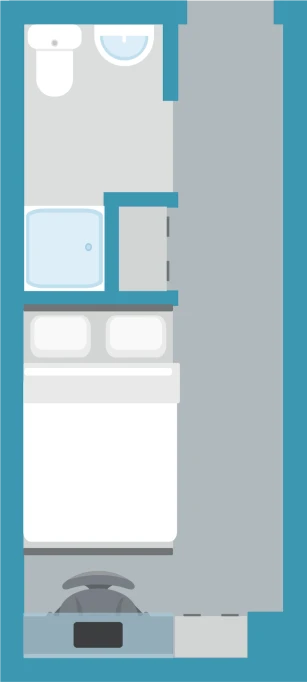 200 Cowgate - Edinburgh - chambre - ImmoJeune