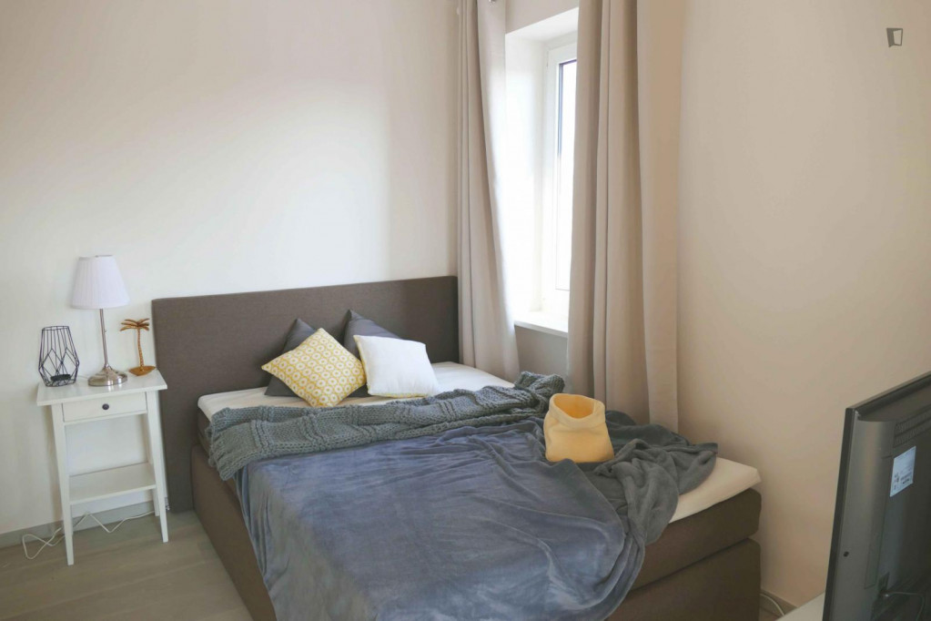 Cool double bedroom in a 5-bedroom apartment in Untergiesing-Harlaching - Munich - chambre - ImmoJeune