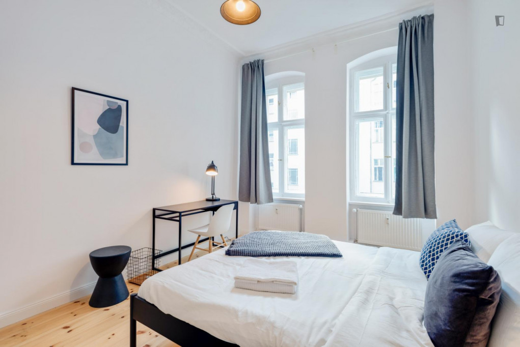 Neat double bedroom in Friedrichshain - Berlin - chambre - ImmoJeune
