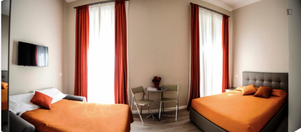 Bright Private Room In Rome Centre Near Piazza Cavour - Rome - chambre - ImmoJeune