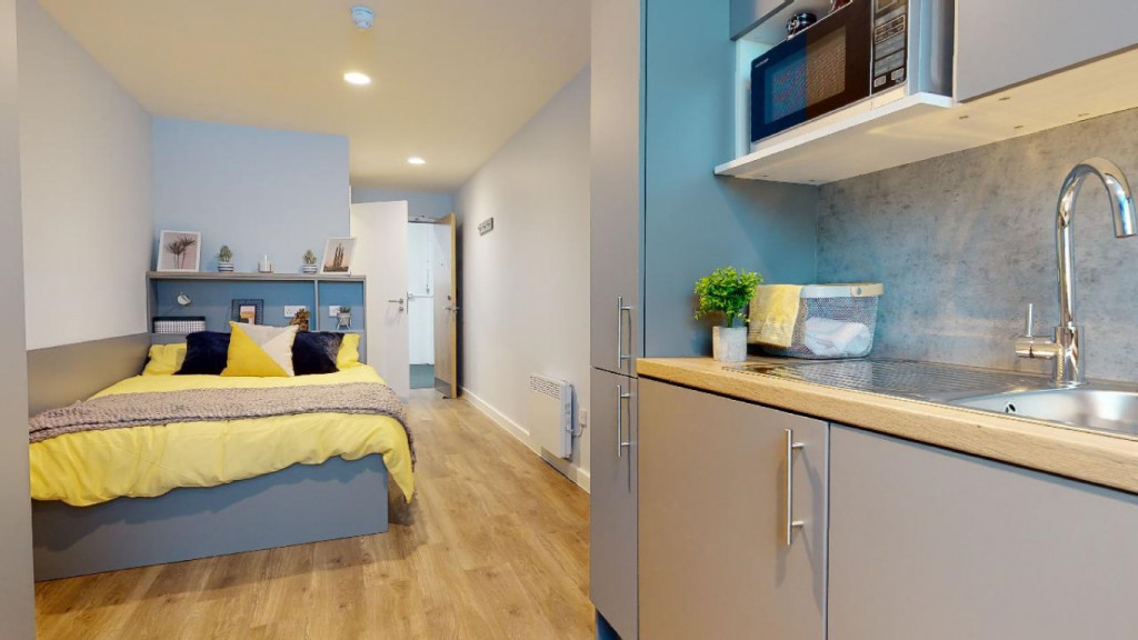 iQ Nelson Court - Nottingham - chambre - ImmoJeune