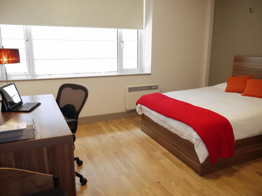 Double ensuite bedroom, in a residence near Regency Square, Brighton - Brighton - chambre - ImmoJeune