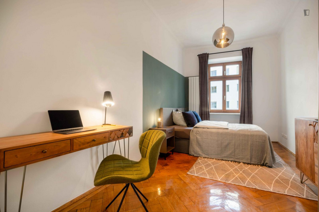 Cozy double bedroom near the Silberhornstraße metro