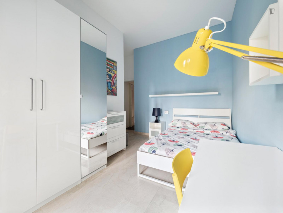 Sublime double bedroom in Guastalla - Milan - chambre - ImmoJeune