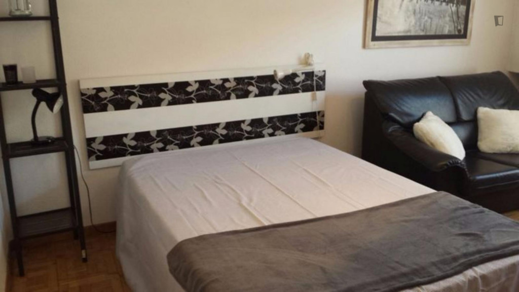 Cool double bedroom near Universidad de Alcalá - Campus de Alcalá de Henares - Madrid - chambre - ImmoJeune