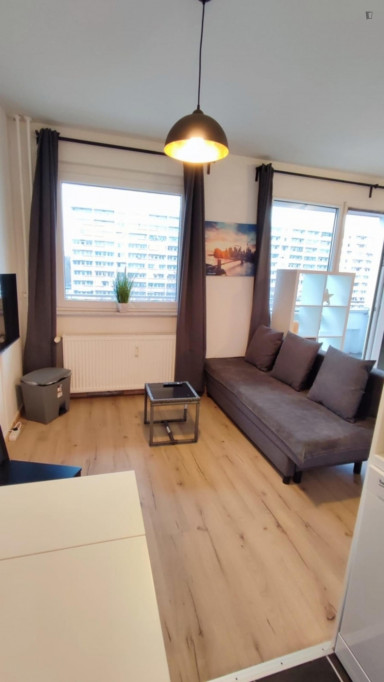 Cushy studio with balcony in Mitte - Berlin - chambre - ImmoJeune