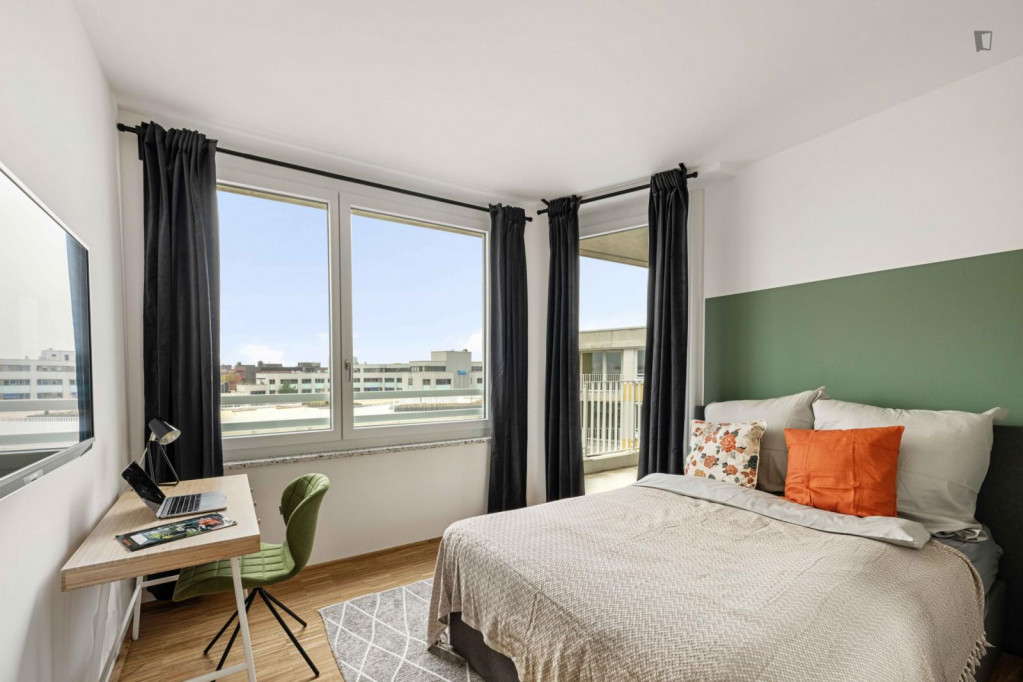 Charming double bedroom near Sportanlage SV München 1880 - Munich - chambre - ImmoJeune