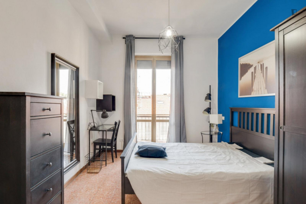 Charming Double bedroom in Ponte Seveso - Milan - chambre - ImmoJeune