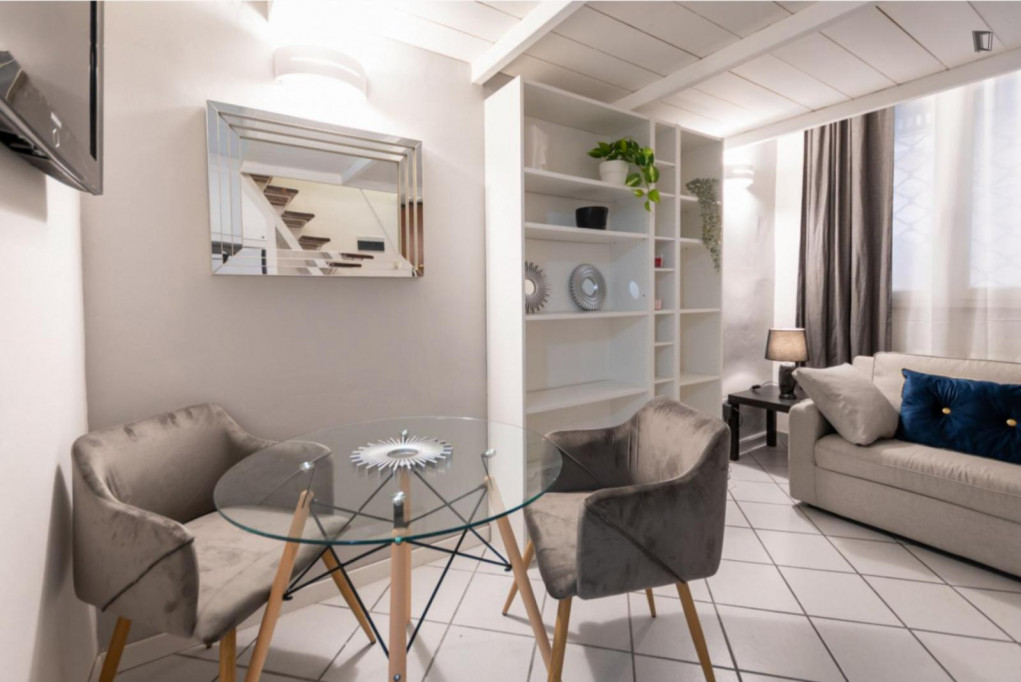 Lovely 1-bedroom duplex near Giardini Margherita