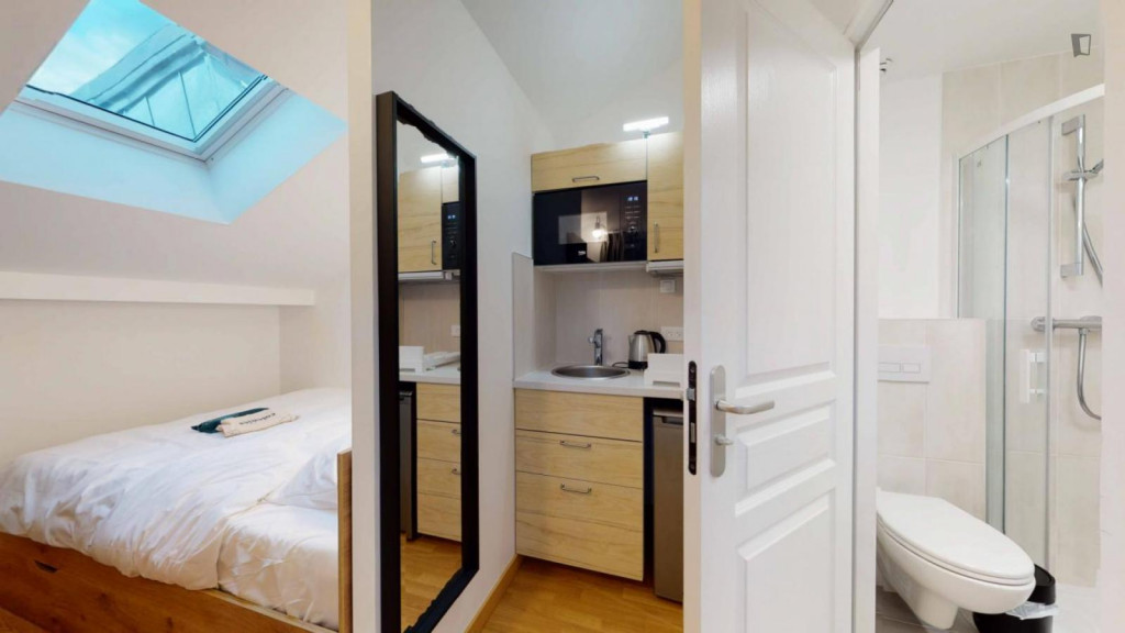 Comfy studio close to Villejuif Louis Aragon metro station