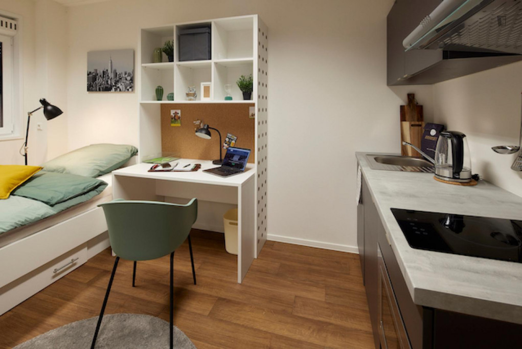 Great studio close to Bochum Wasserstr. metro station - Bochum - chambre - ImmoJeune