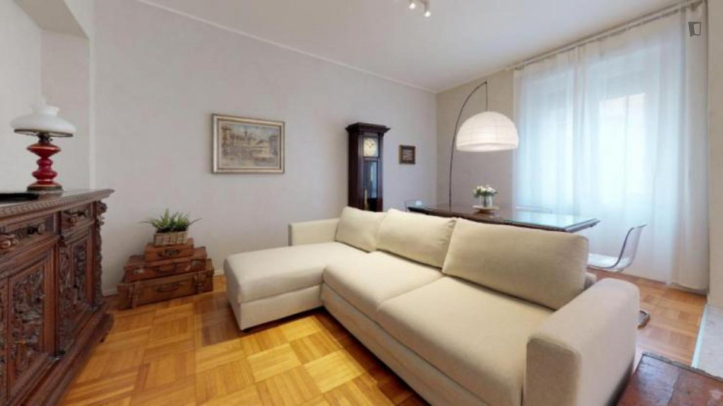 Welcoming 2-bedroom flat near Parco Vittorio Formentano - Milan - chambre - ImmoJeune