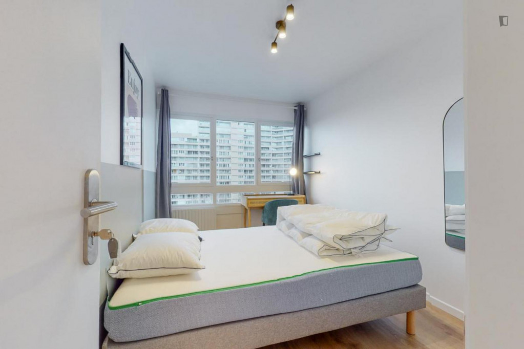 Comfy double bedroom in Nanterre