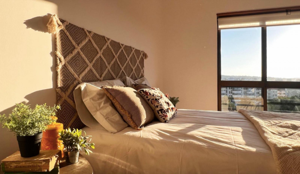 Sunny double bedroom near Escola Superior de Educação - Coimbra - chambre - ImmoJeune