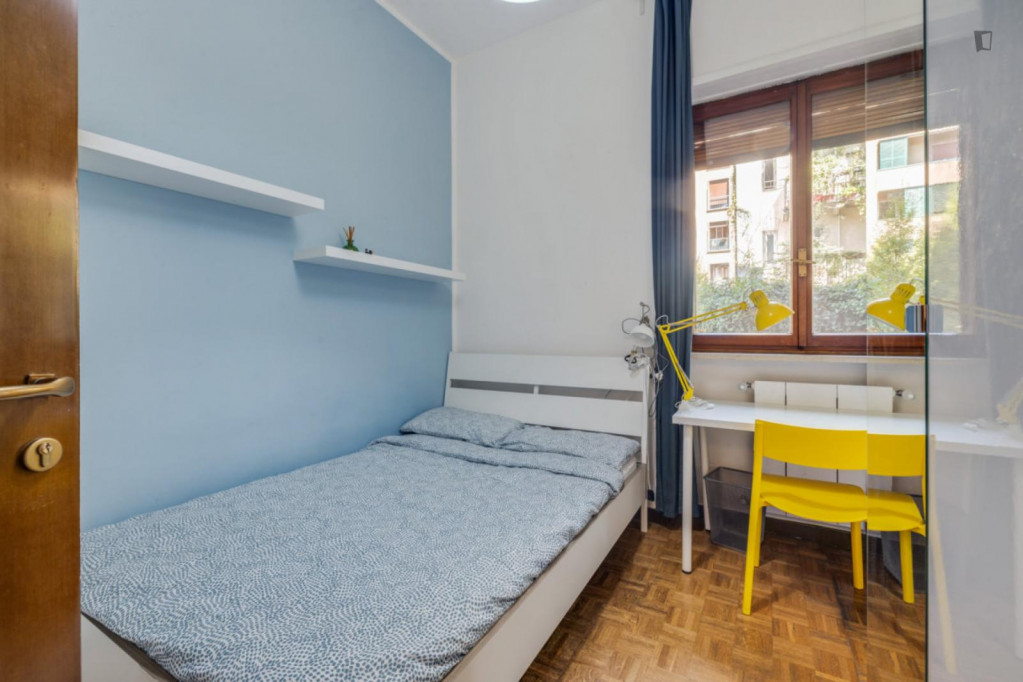 Elegant single bedroom in Guastalla - Milan - chambre - ImmoJeune