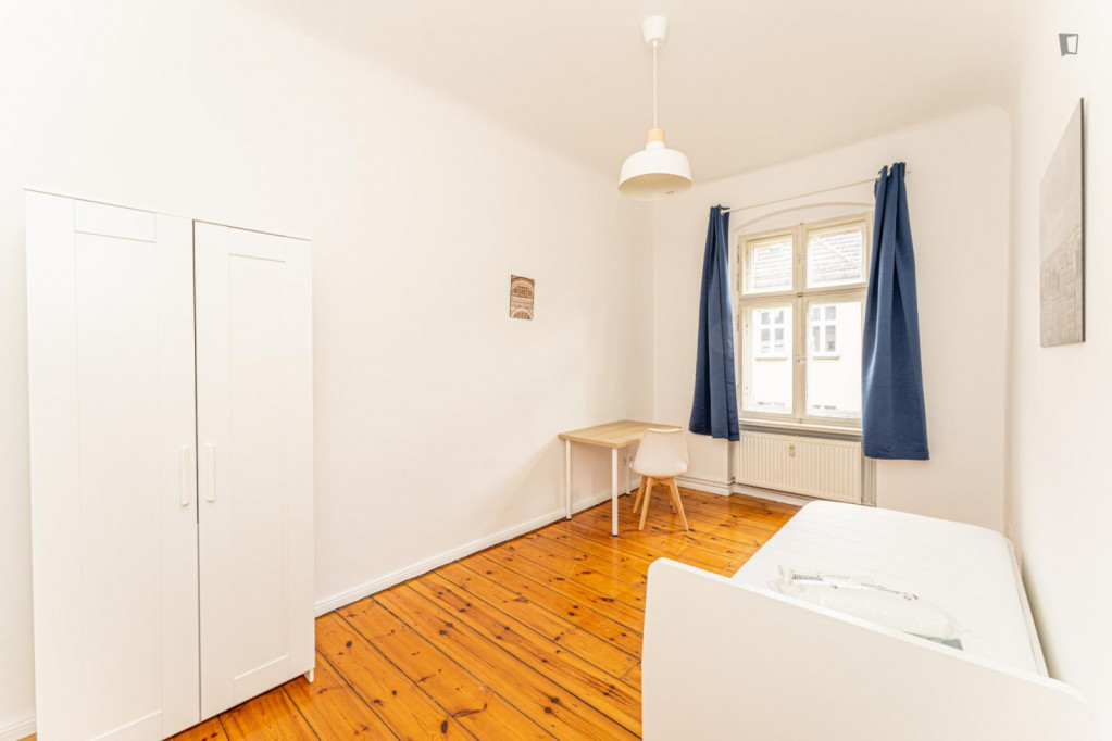 Cushy single bedroom in 3-bedroom apartment close to Brennerberg - Berlin - chambre - ImmoJeune