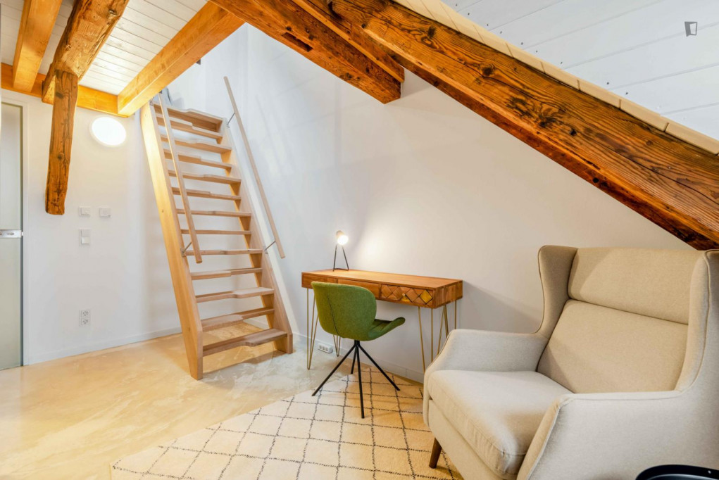 Cozy single bedroom in a 5 bedroom apartment in Altstadt-Lehel