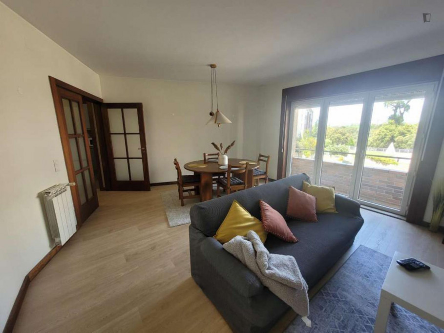 Modern 2-bedroom apartment near Arrábida Shopping - Vila Nova de Gaia - chambre - ImmoJeune