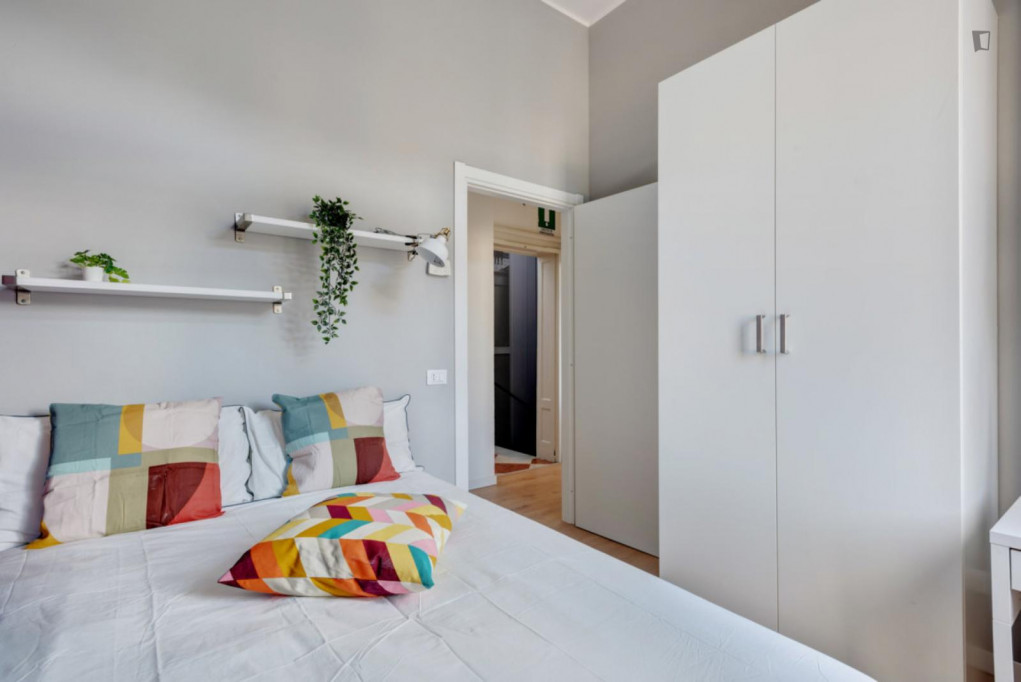 Cosy double bedroom, in the near to Parco di Piazza Aspromonte - Milan - chambre - ImmoJeune