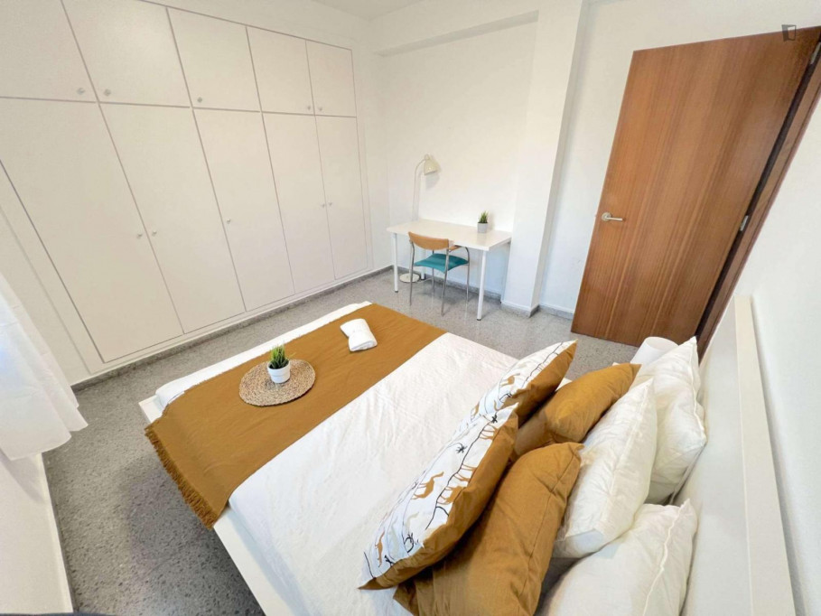 Bright double bedroom in campus Blasco Ibañez - Valence - chambre - ImmoJeune