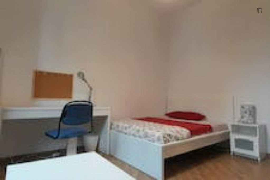 Cosy single bedroom in spacious apartment in Novoli district - Florence - chambre - ImmoJeune