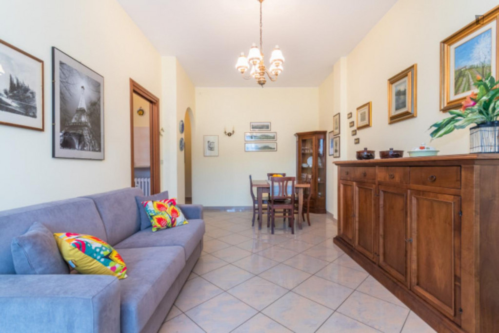 Bright 1-bedroom apartment close to Racconigi metro station