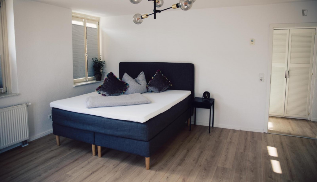 WE 50 Welcoming apartment nearby the Museum of Cultural History Magdeburg - Magdeburg - chambre - ImmoJeune