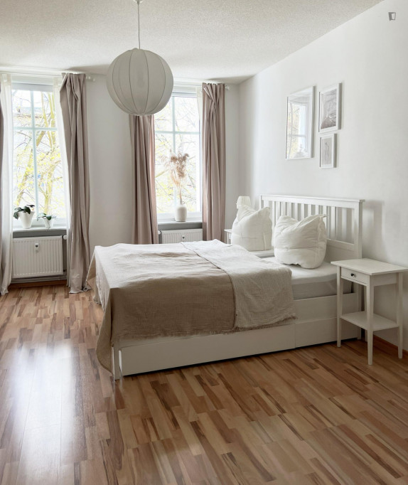 Stylish central apartment nearby Magdeburg Hasselbachplatz - Magdeburg - chambre - ImmoJeune
