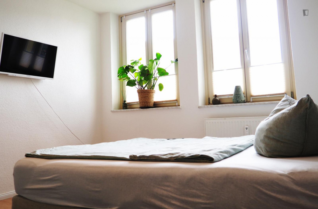 WE38 Welcoming apartment nearby Magdeburg main station - Magdeburg - chambre - ImmoJeune